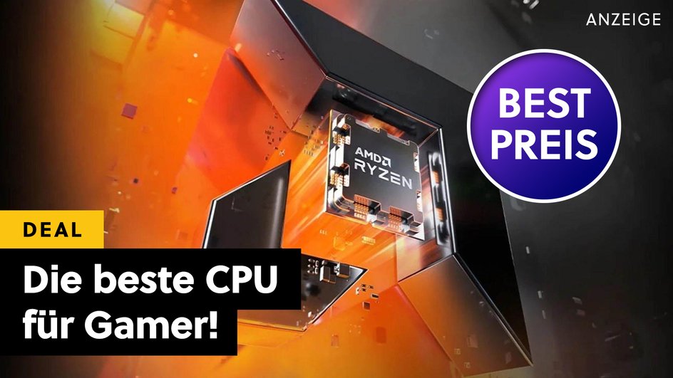 Teaserbild für AMD Ryzen 7 7800X3D: Die weltbeste Gaming-CPU lehrt Intel das Fürchten - jetzt ist sie wieder ultragünstig und meine absolute Empfehlung!