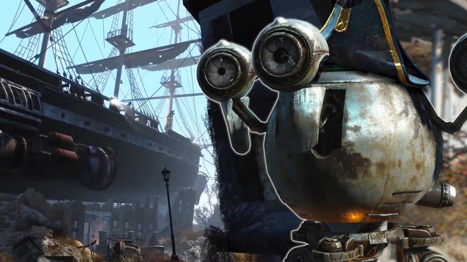 Teaserbild für In Fallout 4 gibts einen Roboter als Schiffskapitän und seine Quest solltet ihr auf keinen Fall verpassen