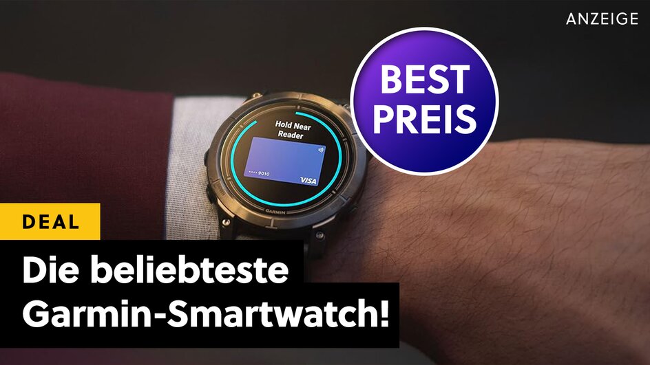 Teaserbild für Dank dieser Garmin-Smartwatch müsst ihr euer Handy nicht immer bei euch tragen und sie ist gerade richtig günstig zu haben!