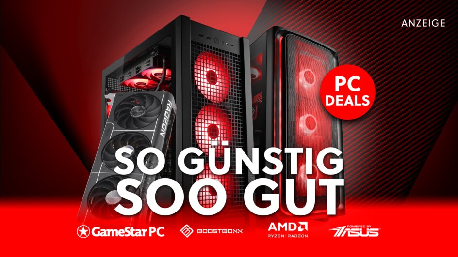 Teaserbild für Günstiger als Selbstbau: Limitierte Gaming-PC-Deals von WQHD bis 4K-Gaming
