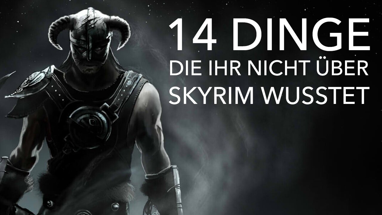 14 Dinge, die ihr nicht über Skyrim wusstet - Video: Was verbindet Mario und Skyrim?