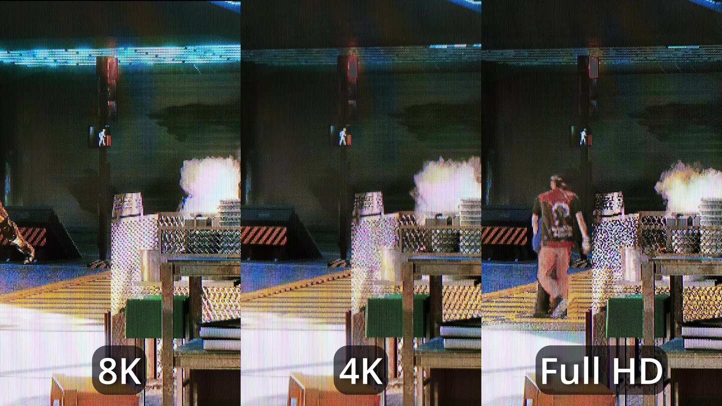 8K gegen 4K und Full HD - Sieht man in Cyberpunk 2077 einen Unterschied?