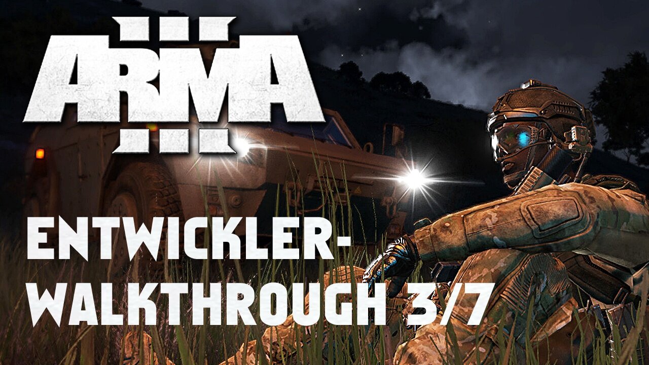 ARMA 3 - Walkthrough-Interview mit Jay Crowe - Teil 3: Nachteinsatz
