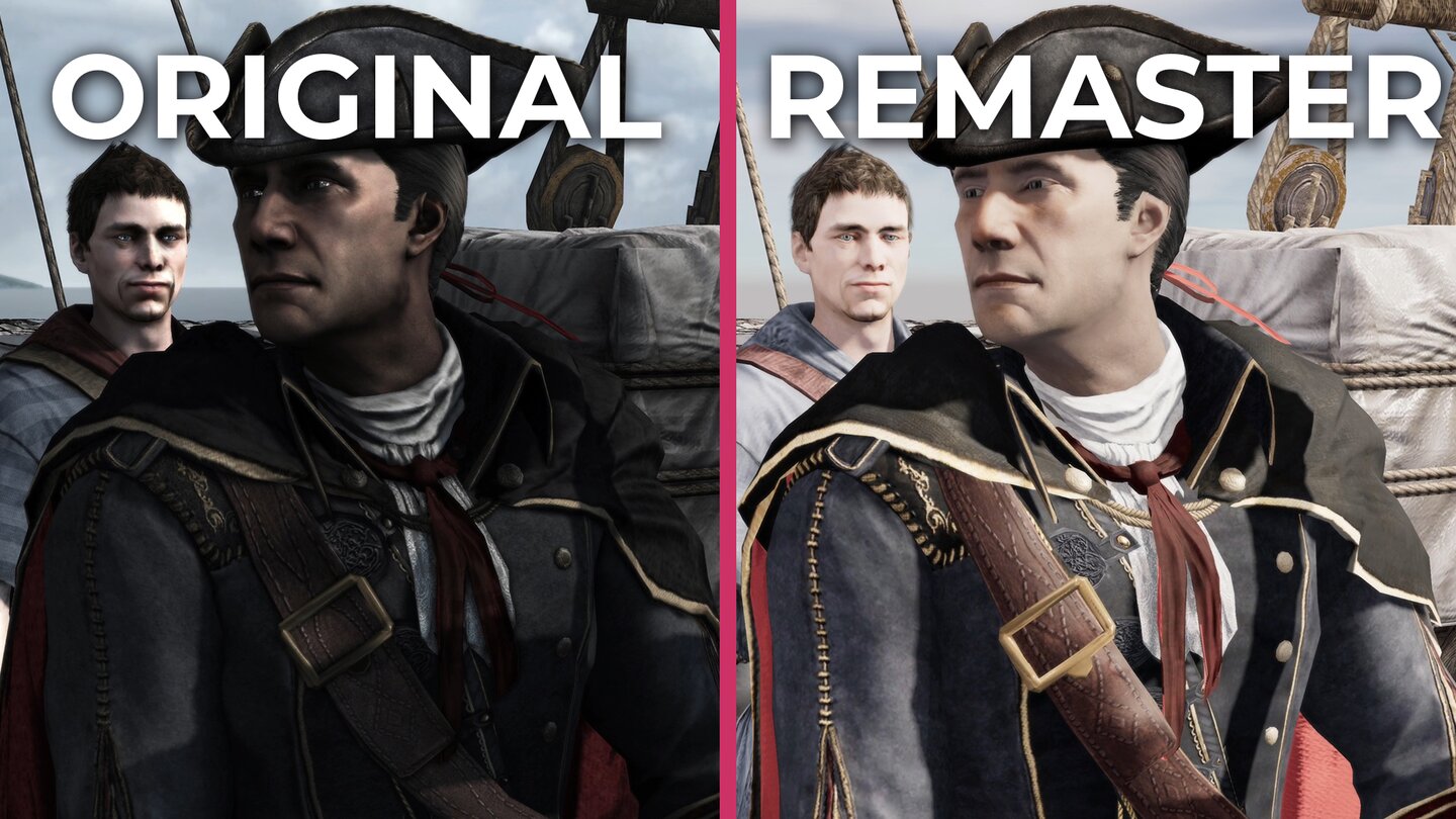 Assassins Creed 3 - Original und Remaster im Grafikvergleich