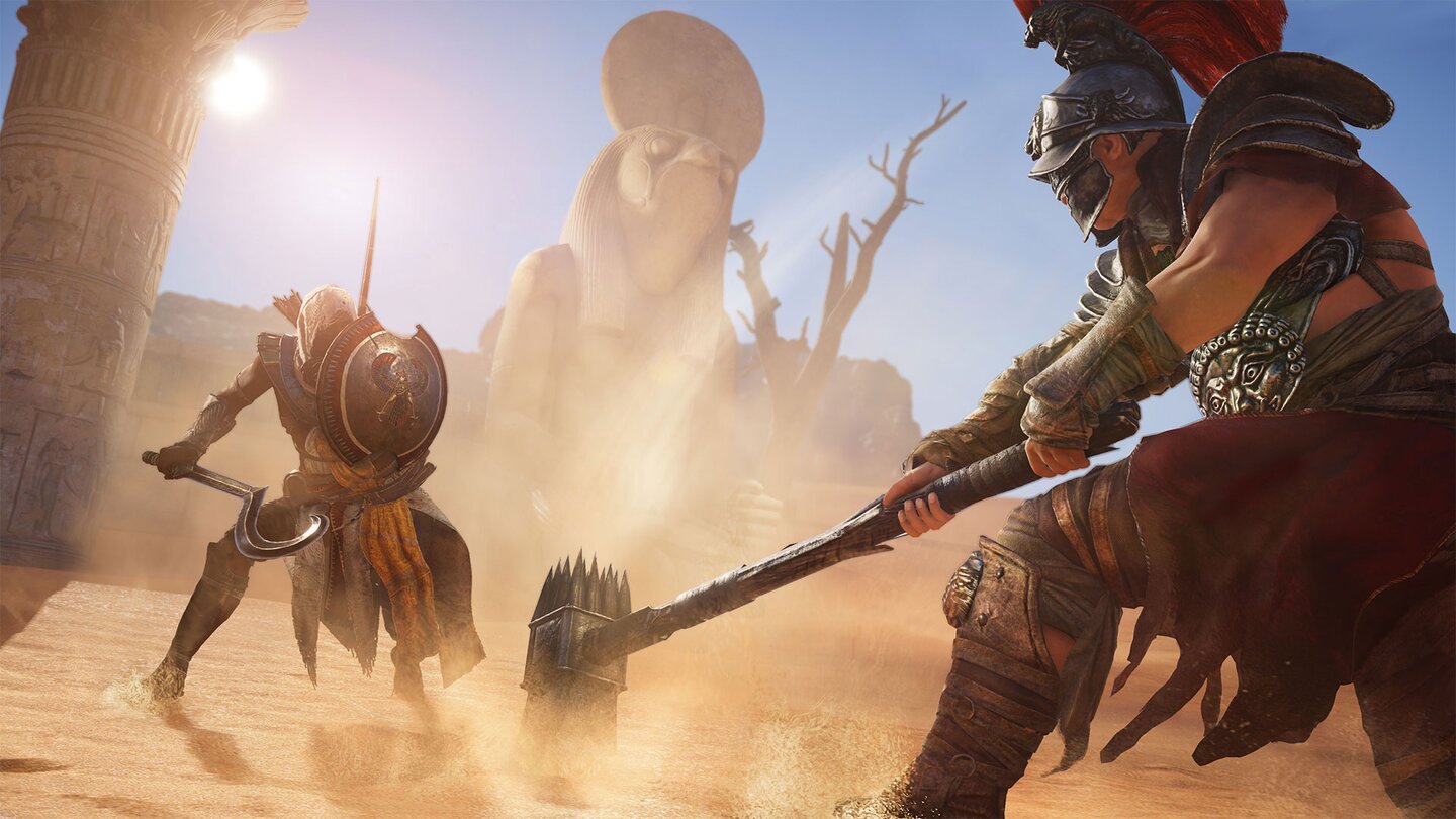 Assassin’s Creed: Origins - Video: Wie Hitboxen das Kampfsystem revolutionieren wollen