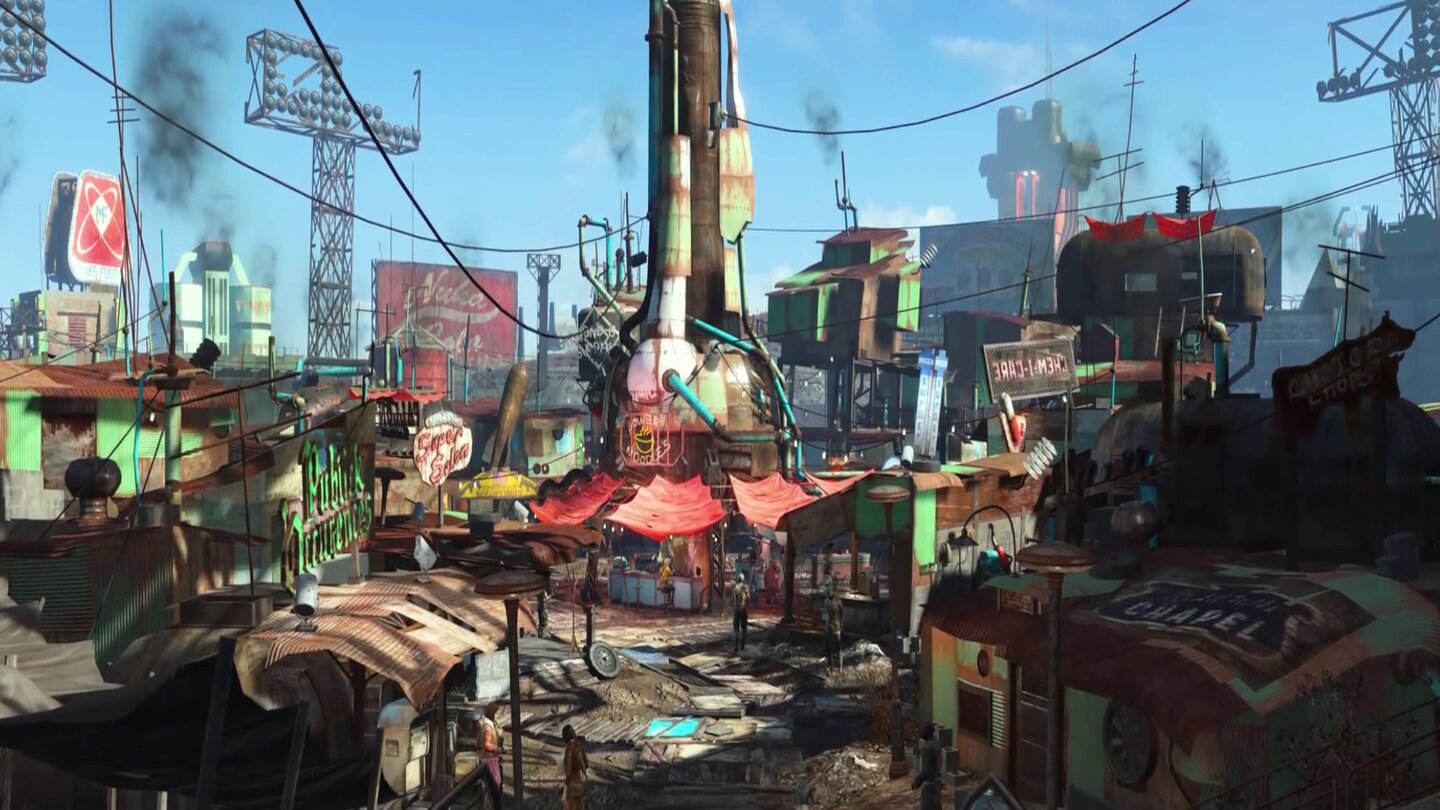 Fallout 4: Sim Settlements 2 - Das Gunner-Outbreak-Update macht die Mod fast zu einem Addon
