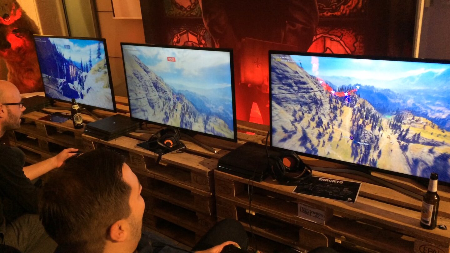 Far Cry 5 mit Plus-Usern in Berlin - Wingsuit-Challenge: Der Moment der Schande
