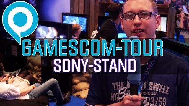 gamescom: Sony-Standtour - Rundgang über den PlayStation 4 Vita-Stand