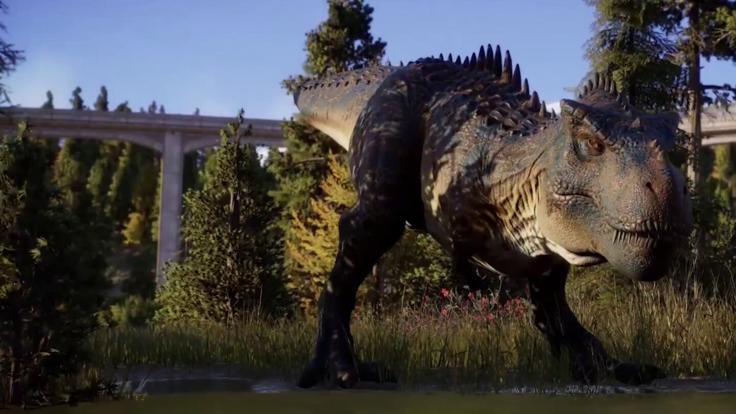 Jurassic World Evolution 2 bekommt vier Fleischfresser dazu, die einen stabilen Zaun brauchen