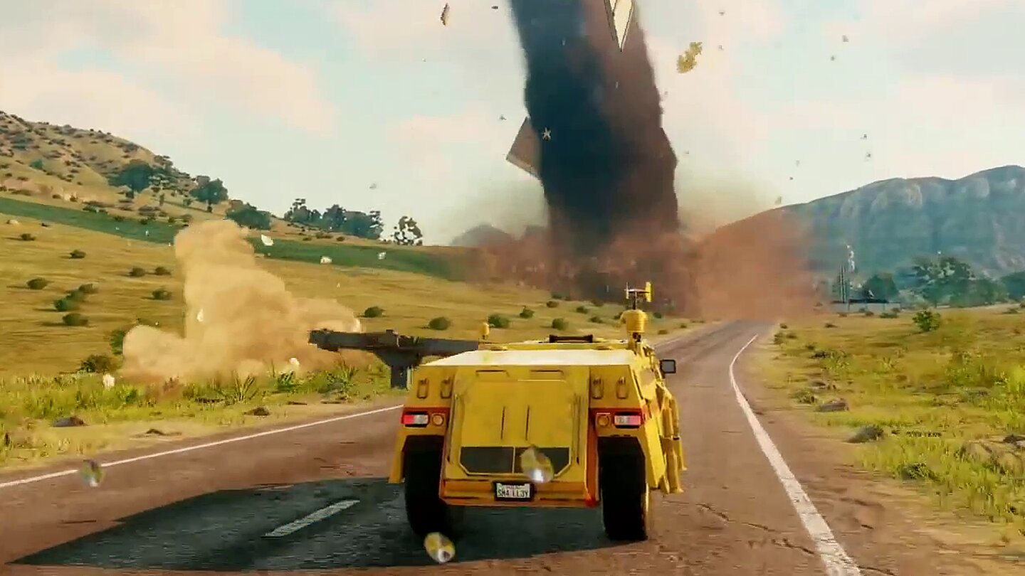 Just Cause 4 - Zerstörerischer Tornado im Gameplay-Trailer