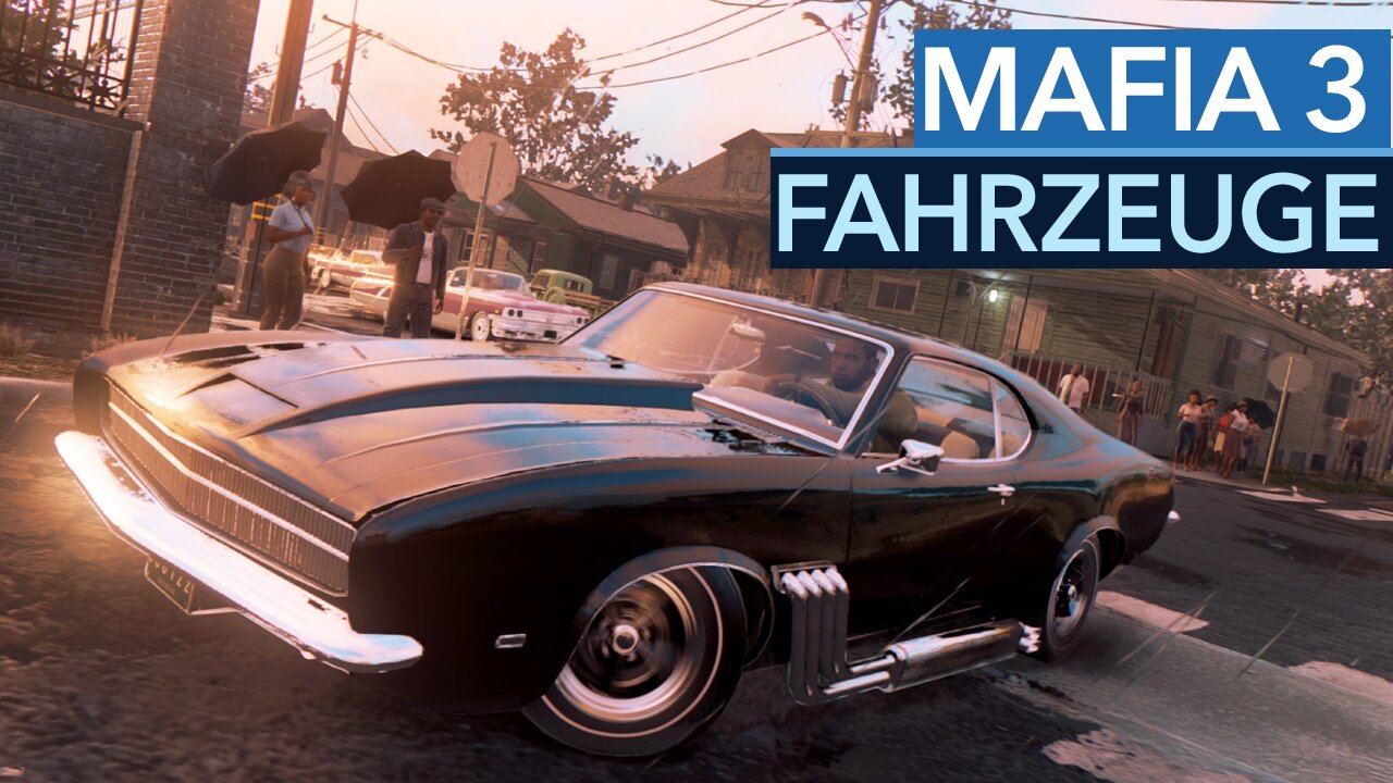 Mafia 3 - Video: Fuhrpark und Fahrphysik
