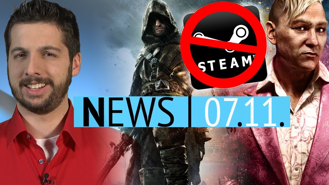 News - Freitag, 7. November 2014 - Witcher-3-DLCs alle kostenlos + Ubisoft-Spiele von Steam verschwunden