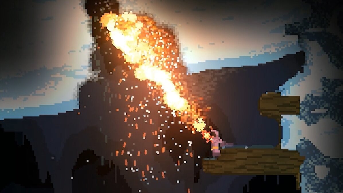 Noita - Gameplay-Trailer zum cleveren Pixel-Kleinod