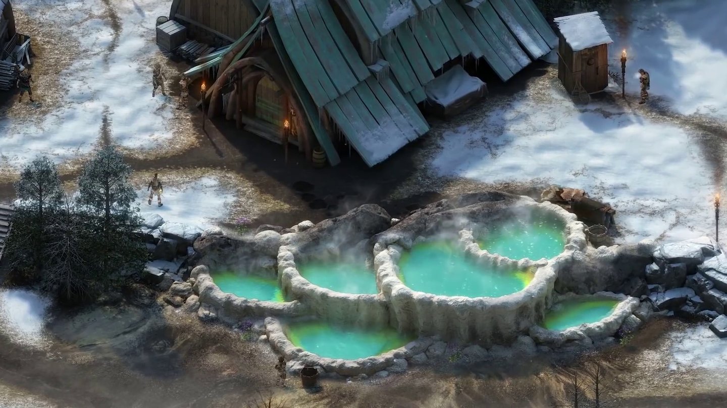 Pillars of Eternity: The White March - Die Addon-Areale im Trailer