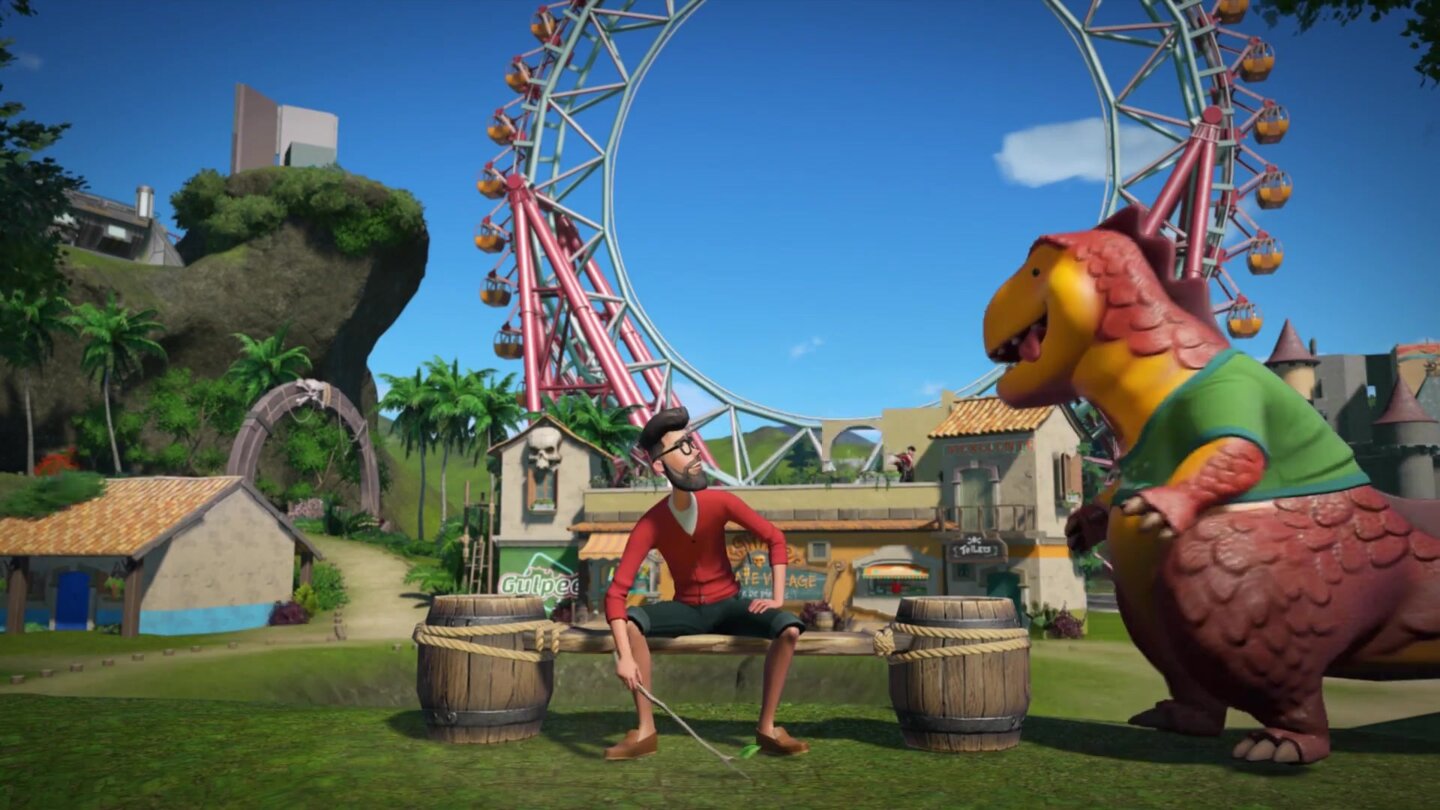 Planet Coaster - Launch-Trailer zum Freizeitpark-Aufbauspiel