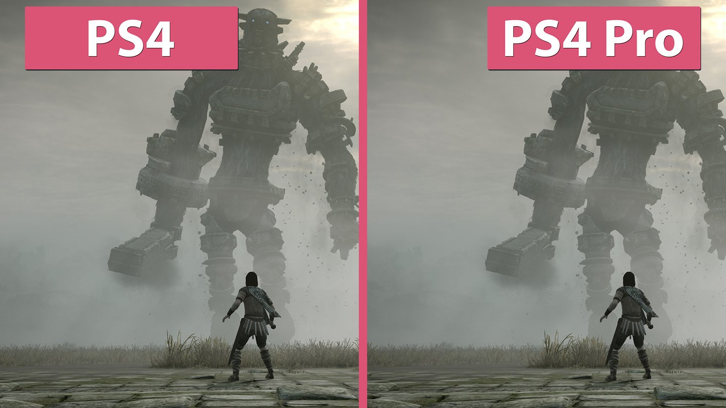 Shadow of the Colossus - PS4 gegen PS4 Pro im Vergleich