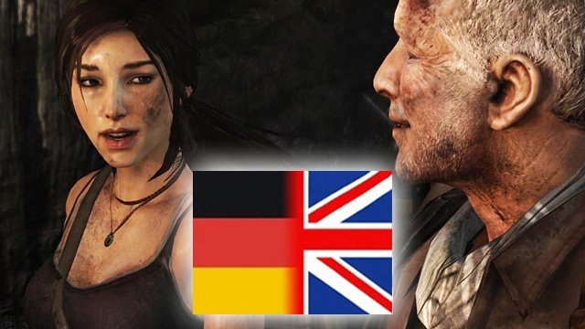 Tomb Raider - Sprachvergleichs-Video: Deutsch Englisch