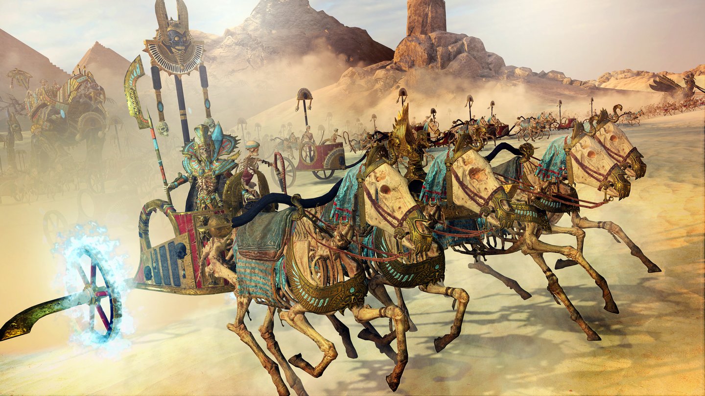 Total War: Warhammer 2 - Gruftkönig-Kampagne im gnadenlosen Entwickler-Duell vorgestellt