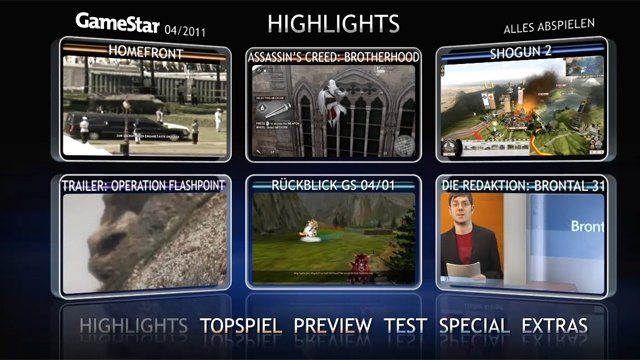 Video-Highlights 042011 - Die Highlights der GameStar-DVD