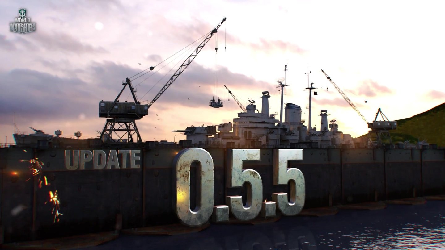 World of Warships - Trailer zeigt Update 0.5.5