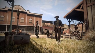 Wild West OnlineGTA hat das Sterne-System. WWO hingegen lässt Gesetzesmänner gegen Banditen gegen eine Arbeiterklasse antreten - und alle müssen von Spieler gesteuert werden.