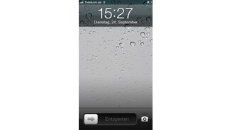 Apple iOS 6 Sperrbildschirm