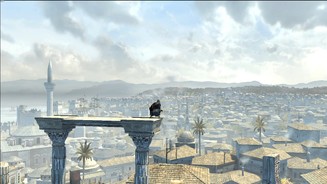Assassins Creed: RevelationsVon unserem Aussichtspunkt lassen wir den Blick über die riesige Stadt schweifen.