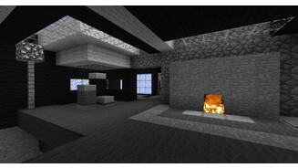 Minecraft Black and White