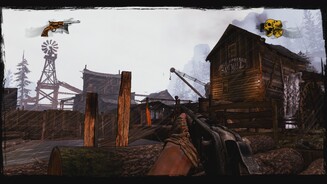 Call of Juarez: GunslingerAuf dem Gelände einer Sägemühle erwartet uns ein Katz-und-Maus-Spiel mit Curly Bill.