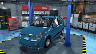 Car Mechanic Simulator 2015Unser erster Auftrag: Ein Ölwechsel an diesem japanischen Kleinwagen. Das sollte kein Problem darstellen.