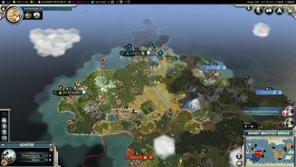 Civilization 5: Gods + KingsSich mit Stadtstaaten zu verbünden kann große Vorteile haben. Hier wollen wir bald Paris angreifen. Mit Rückendeckung durch unsere Verbündeten wird das auch kein Problem.