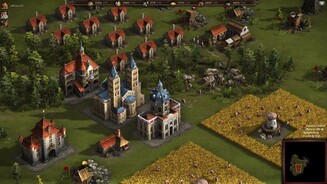 Cossacks 3Unsere Stadt wächst und gedeiht. Die Wohnhäuser sorgen für eine höhere Einheitengrenze.