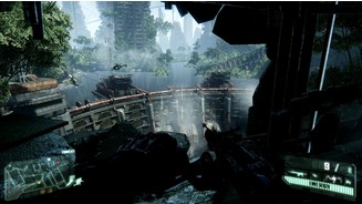 Crysis 3Spielplatz-Panorama: Dass wir den Damm sprengen müssen, wissen wir schon aus ersten Gameplay-Videos von Crysis 3.