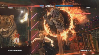 Dead or Alive 5Optisch ist das Spiel kein Volltreffer, doch bei den Stages gibt es einige Höhepunkte, wie etwa den Zirkuslevel.