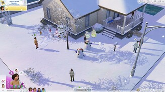 Die Sims 4: JahreszeitenDen Winter genießen eure Sims mit Schneemannbau und reichlich weißer Pracht.