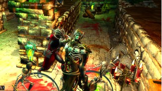 DungeonsZu den vielfältigen Aufgaben gehören auch Bosskämpfe, hier gegen den Zombie-Lord.