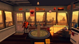 FirewatchDer Aussichtsturm fungiert als Basis, wir wohnen aber auch hier.