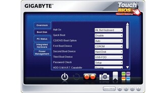 Gigabyte Touch BIOS
