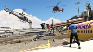 Grand Theft Auto OnlineIm Zuge des Capture-Updates darf dank neuer Spielmodi nun um die Import-Rechte am Los Santos International Airport gekämpft werden. Das Ganze versteht sich als Abwandlung von »Capture the Flag«.