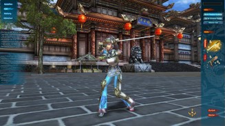 Gunblade SagaDer Clan der chinesischen Kampfkunst setzt auf filigranes Schwertfuchteln und Karatekloppen.
