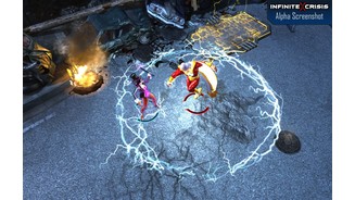 Infinite CrisisScreenshot zeigt Arcane Green Lantern