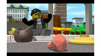 Lego City: My CityDie Zwischensequenzen des Spiels kommen in typischer Lego-Manier ganz ohne Worte aus und sind oft sehr humorig.