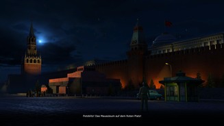 Lost Horizon 2Potzblitz! Während seines Abenteuer klappert Fenton so manche Sehenswürdigkeit ab. So auch das Mausoleum in Moskau.
