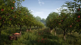 Medieval DynastyObstbäume kommen schon im Februar als neues Feature. Das müssen nicht nur kleine Gärten sein, sondern können auch größere Plantagen werden.