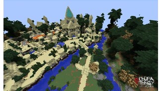World of Warcraft nachgebautIn diesem Bild zeigt der Modder Ramsey einen Nachbau eines Tolvir-Stadt.
