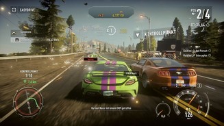 Need for Speed: RivalsWir visieren einen Kontrahenten mit unserem EMP-Upgrade an.