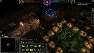 War for the OverworldWie früher in Dungeon Keeper: Rund um unseren Dungeonkern hämmern wir ein Kerkerreich aus dem Fels und füllen es mit Räumen für unsere Schergen.