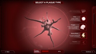 Plague Inc: EvolvedZig unterschiedliche Erregertypen wie Pilze, Viren oder Bakterien stehen zur Auswahl.
