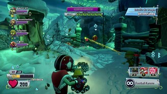 Plants vs. Zombies: Garden Warfare 2Bestimmte Angriffswellen sorgen für Abwechslung: Hier müssen wir alle Zitron-Bälle zerstören.