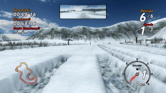 Schnee und Eis in Sega Rally